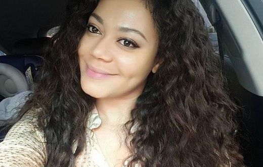 Nadia Buari with a smile