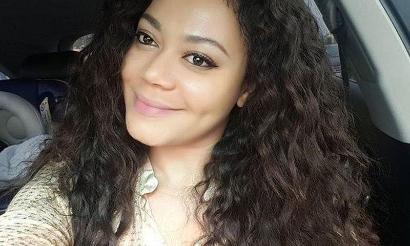 Nadia Buari with a smile