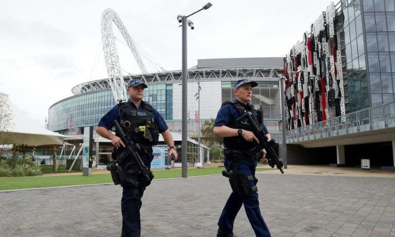 London's Wembley Stadium will be the focus of beefed-up security for the upcoming showpiece FA Cup match between Arsenal and Chelsea