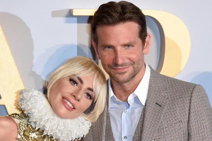 Lady Gaga (L) and Bradley Cooper -- seen at the London premiere of "A Star is Born" in September 2018 -- each earned two Golden Globe nominations