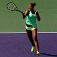 Madison Keys was bundled out of the WTA Charleston clay court event 4-6, 6-1, 6-1 by fellow American Shelby Rogers