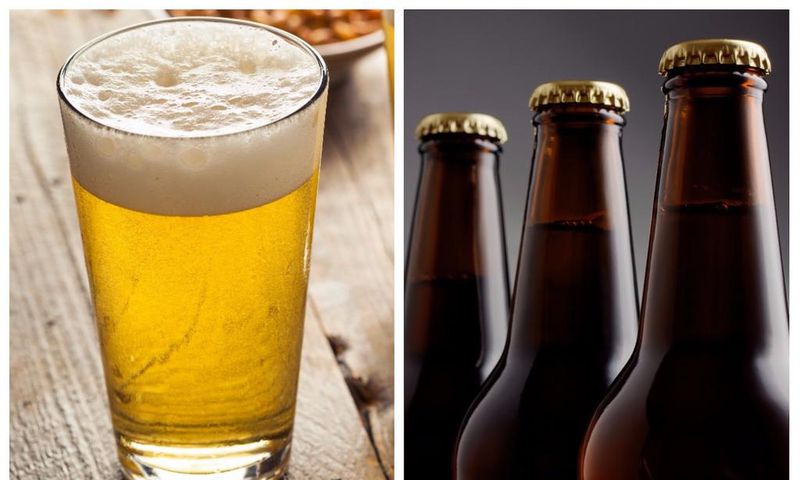 Swap a pint of lager (208 calories) for a Barbell Brew Beer (92 calories).