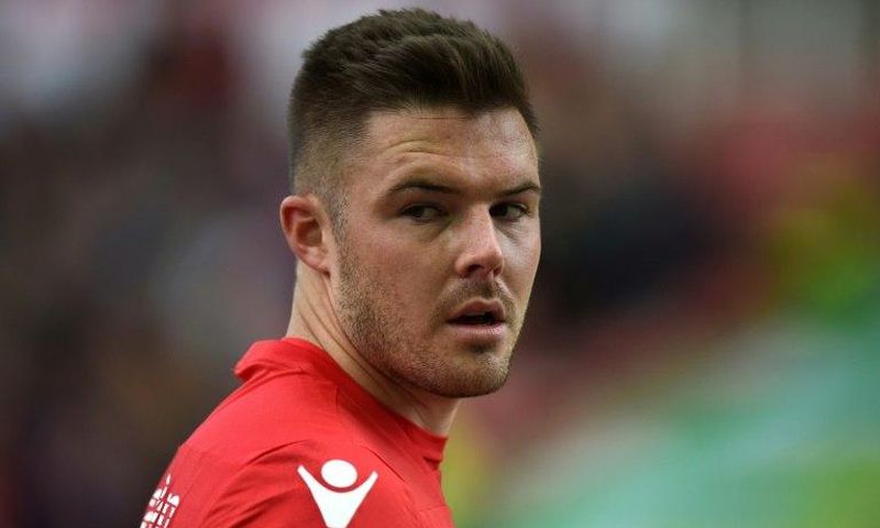 Stoke City's Jack Butland made his long awaited comeback after recovering from the broken ankle he suffered playing for England against Germany