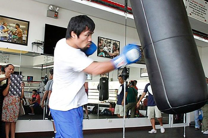 Philippine boxing legend Manny Pacquaio said he is finally able to start training in earnest to face World Boxing Organization welterweight champion Jessie Vargas in Las Vegas