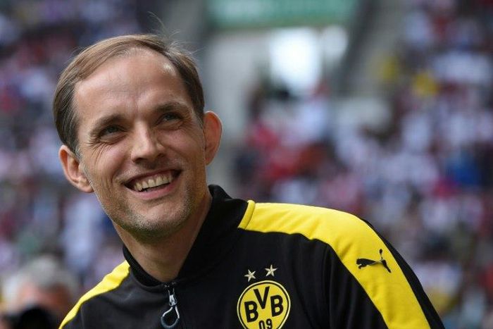 Borussia Dortmund's coach Thomas Tuchel, pictured on May 13, 2017