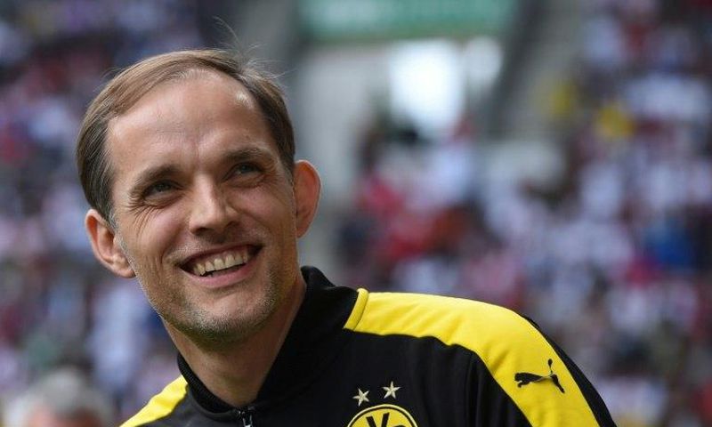 Borussia Dortmund's coach Thomas Tuchel, pictured on May 13, 2017