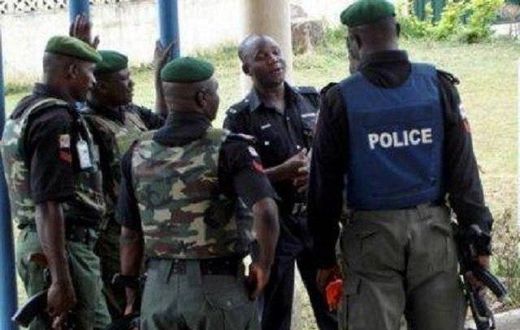 Officers of the Nigeria Police Force.