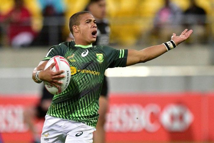 Cheslin Kolbe played for South Africa in the Sevens tournament at last year's Rio Olympics, winning a bronze medal