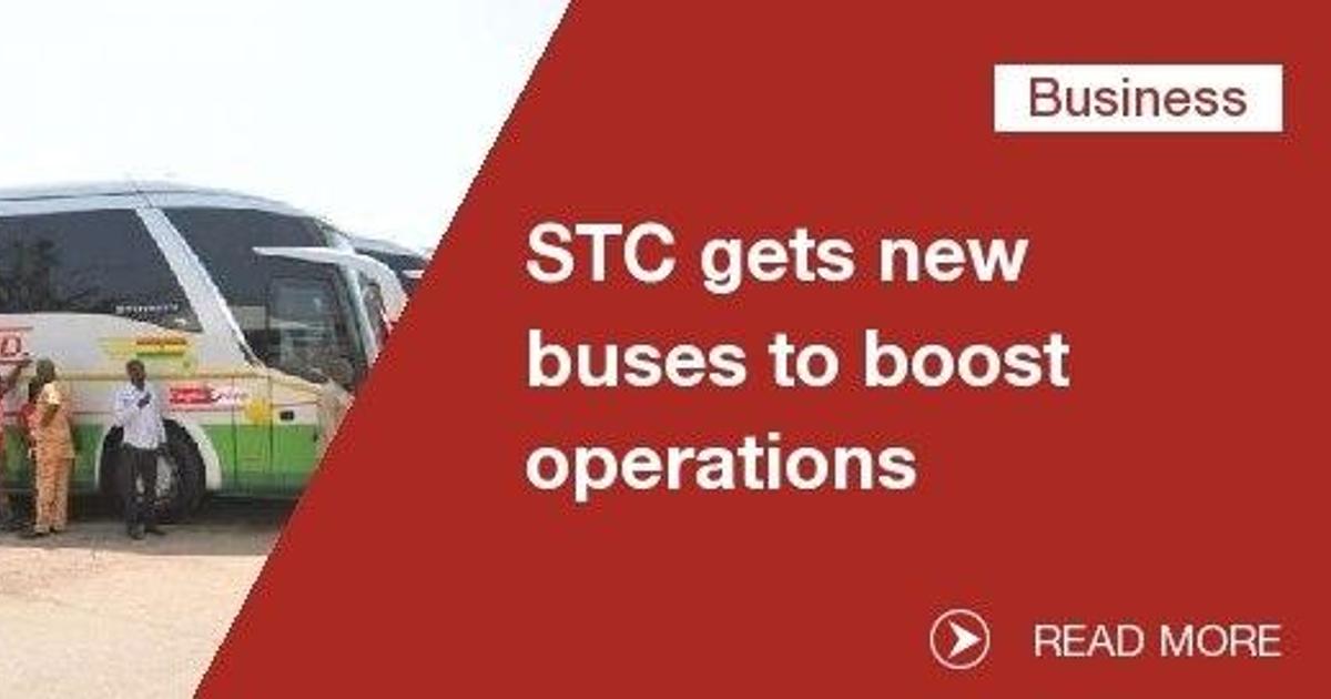 STC gets new buses to boost operations | Pulse Ghana