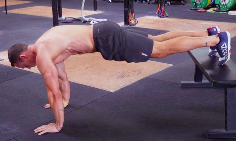 Continuous abs ladder