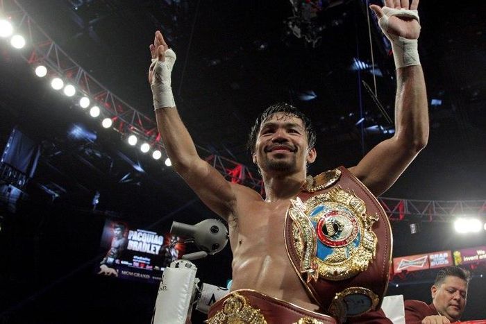 In his last fight in November, Manny Pacquiao reclaimed the World Boxing Organization welterweight title for the third time