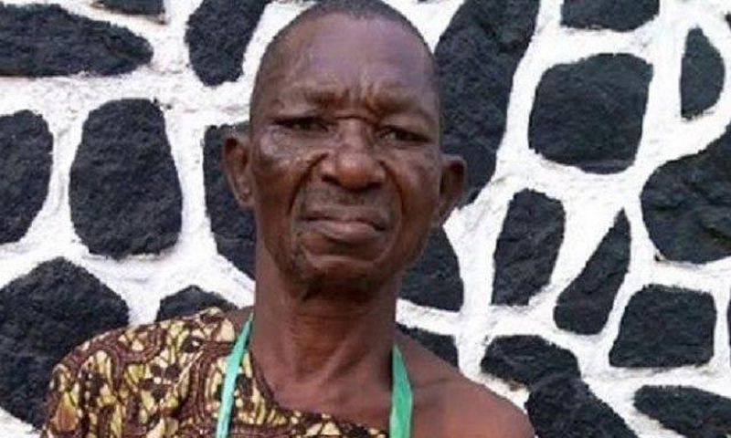 The old paedophile, Gabriel Akindele