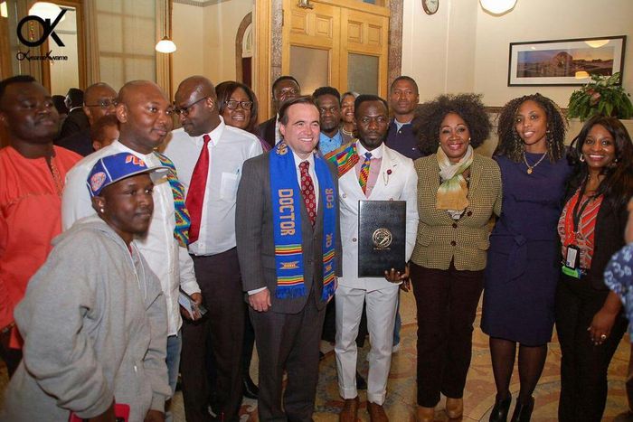 Okyeame Kwame honour