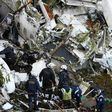 Rescue teams work in the recovery of the bodies of victims of the LAMIA airlines charter that crashed in the mountains of Cerro Gordo, Colombia, on November 29, 2016 carrying members of the Brazilian football team Chapecoense Real