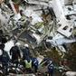 Rescue teams work in the recovery of the bodies of victims of the LAMIA airlines charter that crashed in the mountains of Cerro Gordo, Colombia, on November 29, 2016 carrying members of the Brazilian football team Chapecoense Real