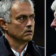 Sparks often fly when Manchester United's manager Jose Mourinho (L) and rsenal manager Arsene Wenger are obliged to share a touchline