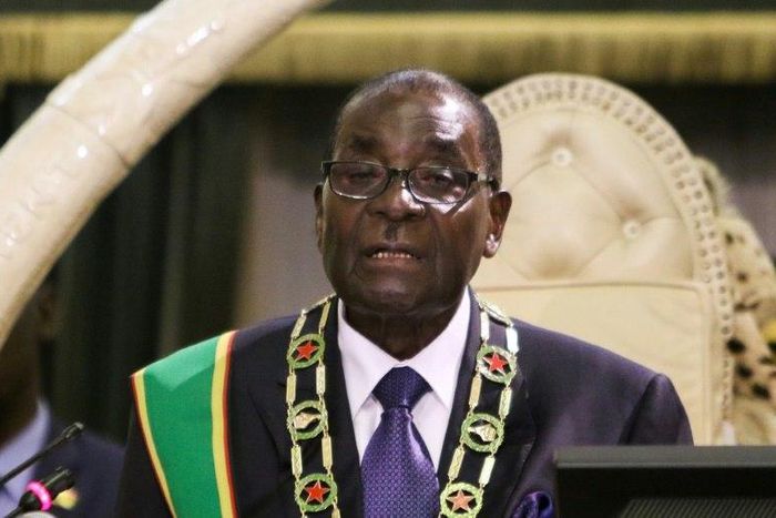 92-year-old Zimbabwe President Robert Mugabe criticised ruling party officials for allegedly competing over who will succeed him