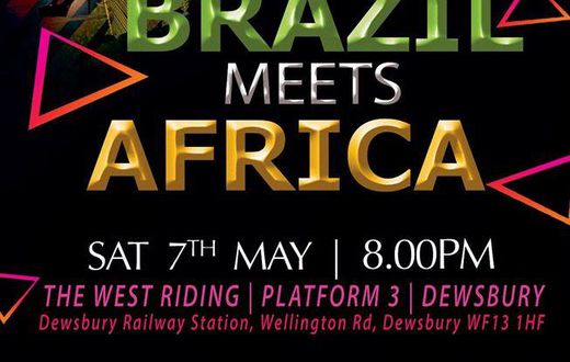 Official poster for Brazil Meets Africa