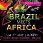 Official poster for Brazil Meets Africa