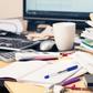 Messy desk