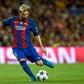 Barcelona's forward Lionel Messi kicks the ball during the UEFA Champions League football match FC Barcelona vs Manchester City at the Camp Nou stadium in Barcelona on October 19, 2016