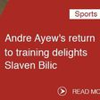 Andre Ayew's return to training delights Slaven Bilic