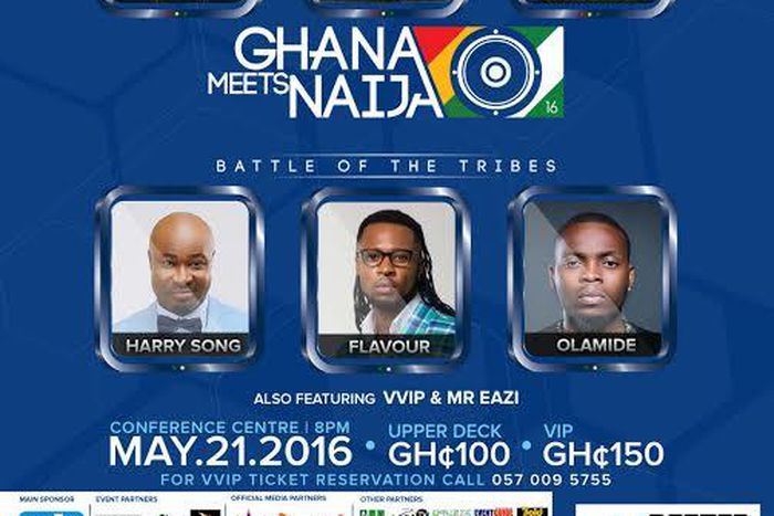 Tigo Ghana Meets Naija Concert 2016; Who knocks out who?