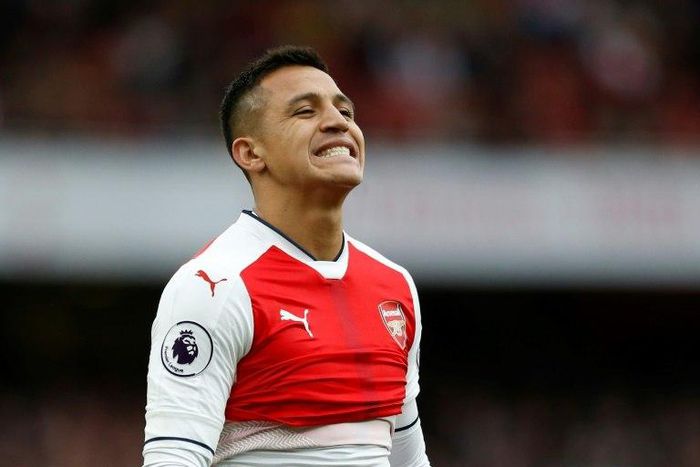 Arsenal's Alexis Sanchez in action during a Premier League match against Middlesbrough in October 2016