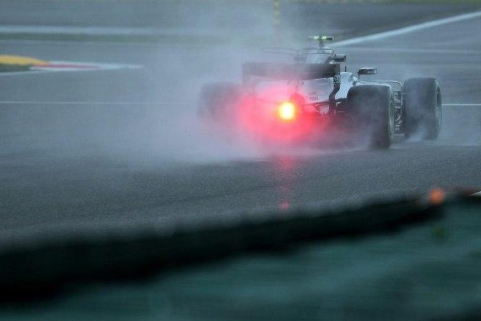 Weather has delayed practice at the Formula One Chinese Grand Prix in Shanghai on April 7, 2017