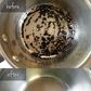 Cleaning a burnt pot