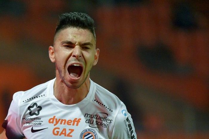 Montpellier's French midfielder Morgan Sanson, pictured on October 29, 2016, will play for Marseille after a 12 million euro trade