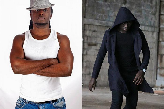 Reggie Rockstone (left) and Amerado (right)