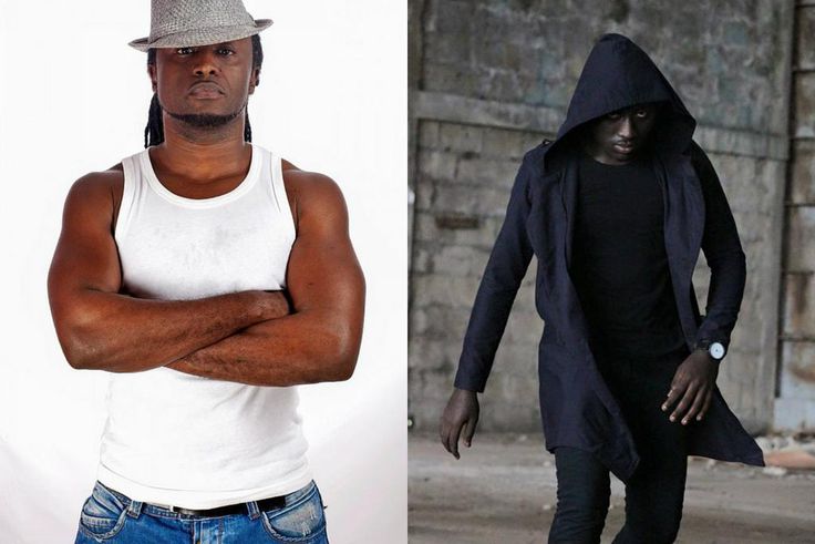 Reggie Rockstone (left) and Amerado (right)