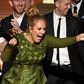 Adele dedicating the Album of the Year award to Beyonce