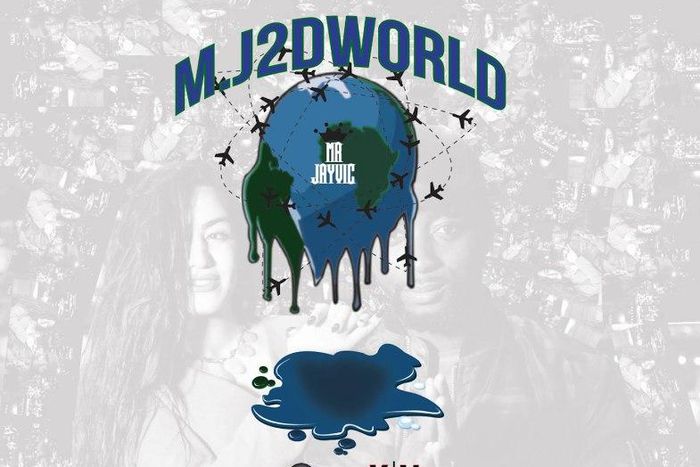 The "Mj2dworld’’ mixtape cover