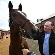 Nick Columb of the Hong Kong Jockey Club pictured with his sale catalogue at the Tattersalls Bloodstock Auction in Newmarket