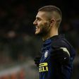 Inter Milan's forward Mauro Icardi celebrates with after scoring a goal against Fiorentina on November 28, 2016