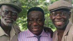 From left to right: Lil Win, Mr Ibu and Agya Koo