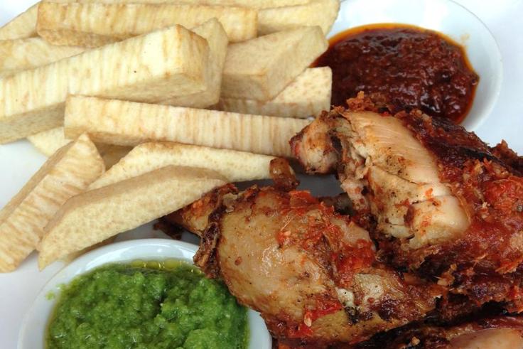 How to prepare fried pork and crispy yam