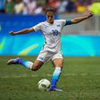 US midfielder Carli Lloyd in action against Sweden during the 2016 Olympic Games in Rio de Janeiro