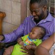Ghanaian actor, Adjetey Anang and son