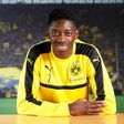 Dortmund's French midfielder Ousmane Dembele, seen during an interview with AFP at the teams training ground in Dortmund, on February 16, 2017