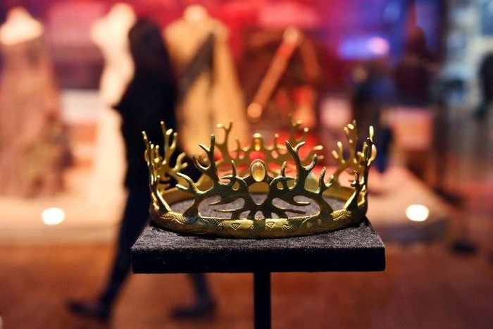 Experts say the story is like a real-life version of 'Game of Thrones', the hit medieval fantasy series from HBO, a prop of which is pictured here