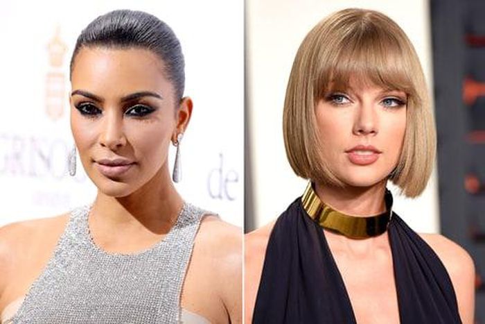 Kim Kardashian, Taylor Swift