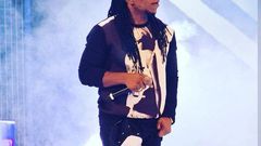 Edem performing on stage