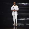 Kanye West on stage at the MTV VMAs