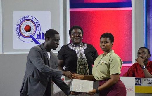 Salma Sumaila takes home $600 for picking the award for Most Outstanding Female Contestant