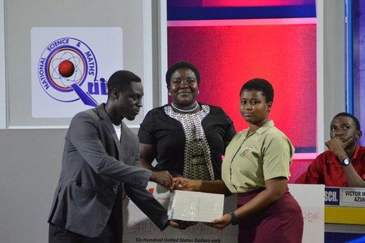 Salma Sumaila takes home $600 for picking the award for Most Outstanding Female Contestant