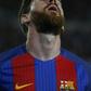 Barcelona's Lionel Messi grimaces during their UEFA Champions League quarter-final second leg football match against Juventus at the Camp Nou stadium in Barcelona on April 19, 2017