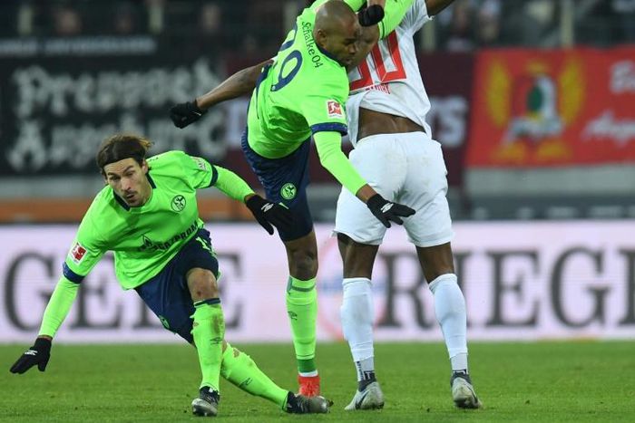 Naldo playing for Schalke last week